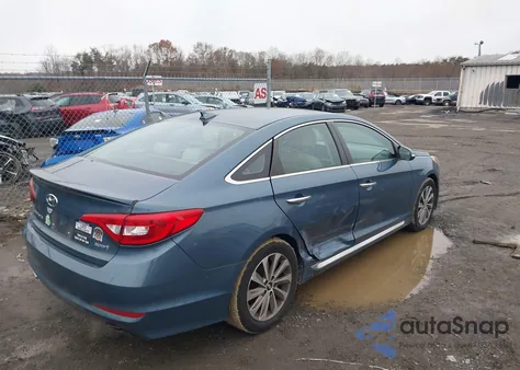 2016 Hyundai Sonata Sport from USA, damaged, VIN 5NPE34AF3GH393092